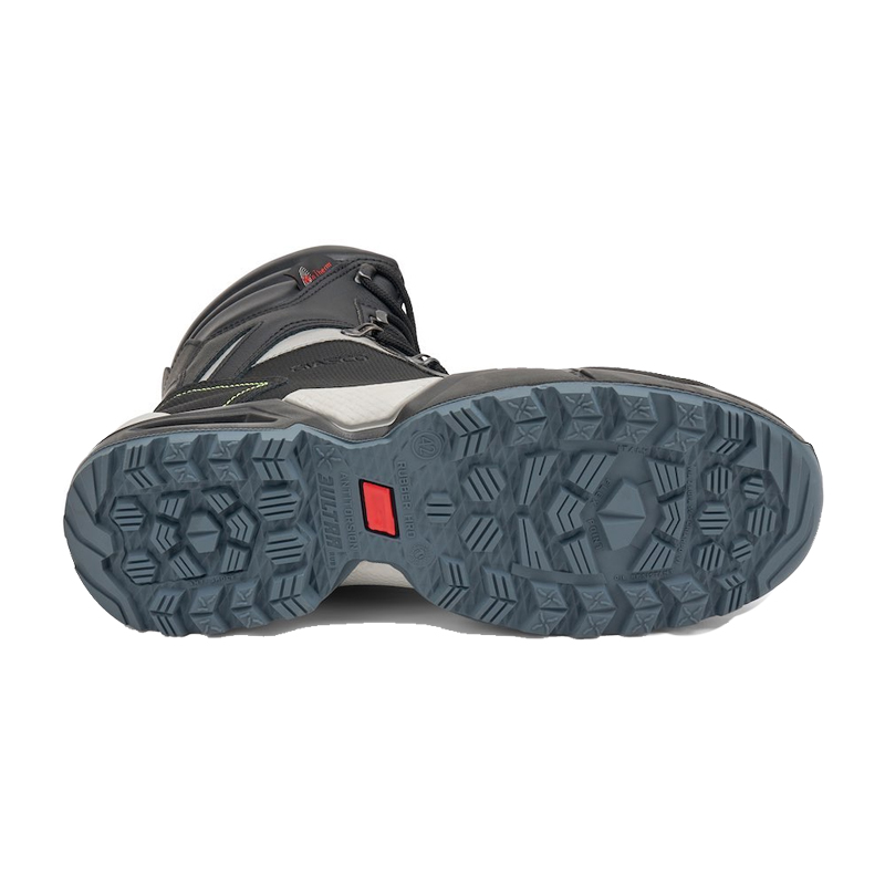 Unteransicht des Giasco 3Ultra Rubber Marmolada Sicherheitsstiefels S7S mit griffiger, hitzebeständiger Gummilaufsohle für kalte und anspruchsvolle Arbeitsumgebungen