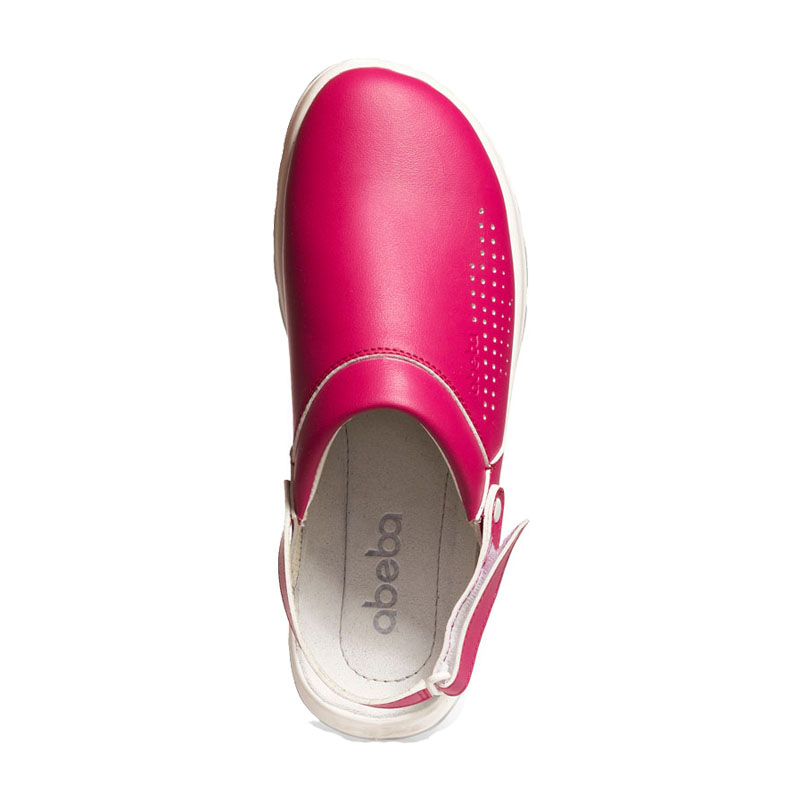 Abeba 824018 Active OB Clog perforiert mit Fersenriemen | Microfaser