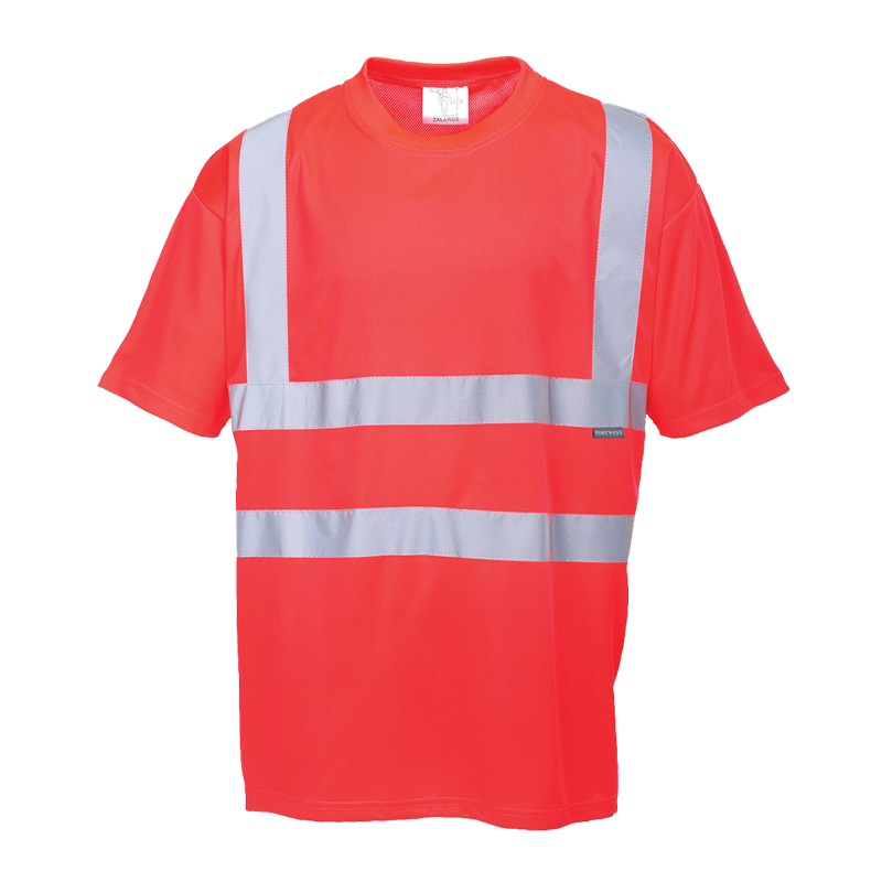 PortWest S478 günstiges Warnschutz T-Shirt Klasse 2