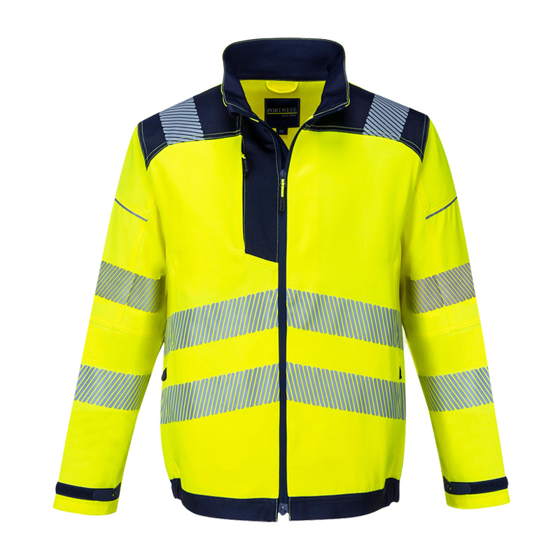 PortWest T500 Warnschutz Arbeitsjacke EN 20471 Klasse 3