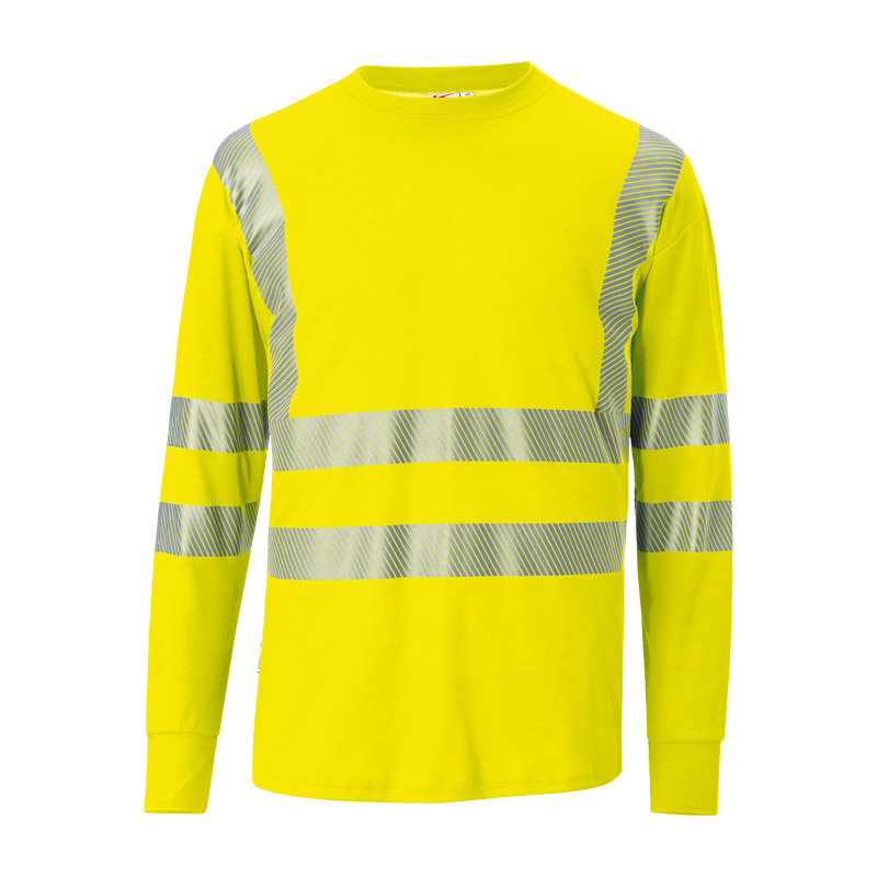 Kübler Reflectiq 5045 Warnschutz Longsleeve T-Shirt PSA 2 UV 40+