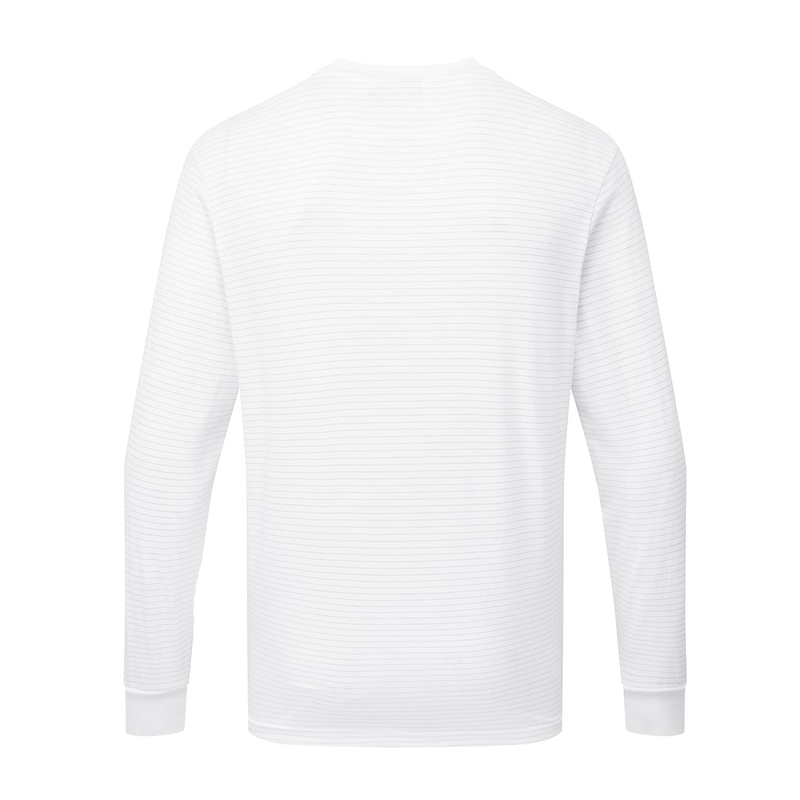 PortWest AS22 Antistatik ESD T-Shirt langarm für EPA Bereiche