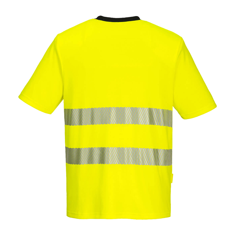 PortWest DX413 Warnschutz T-Shirt Klasse 2