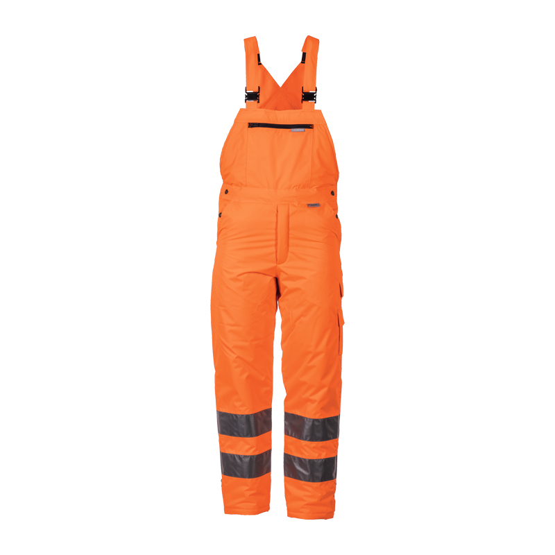 Planam Warnwetterschutz Winter Latzhose uni Klasse 2