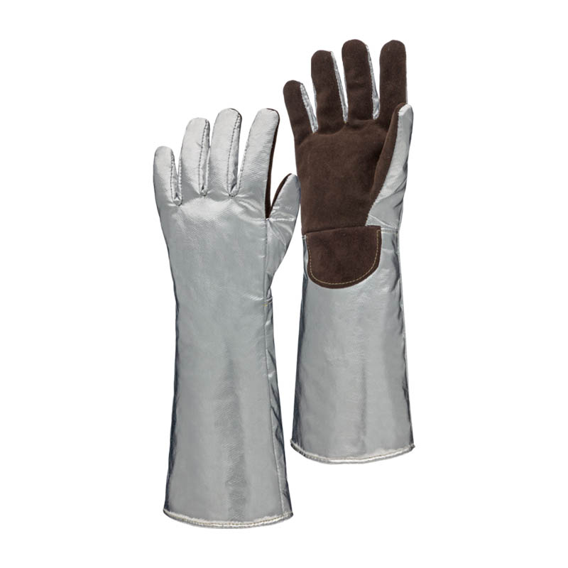 Tempex 5 Finger Hitzeschutz Handschuhe 370 mm bis 100°C