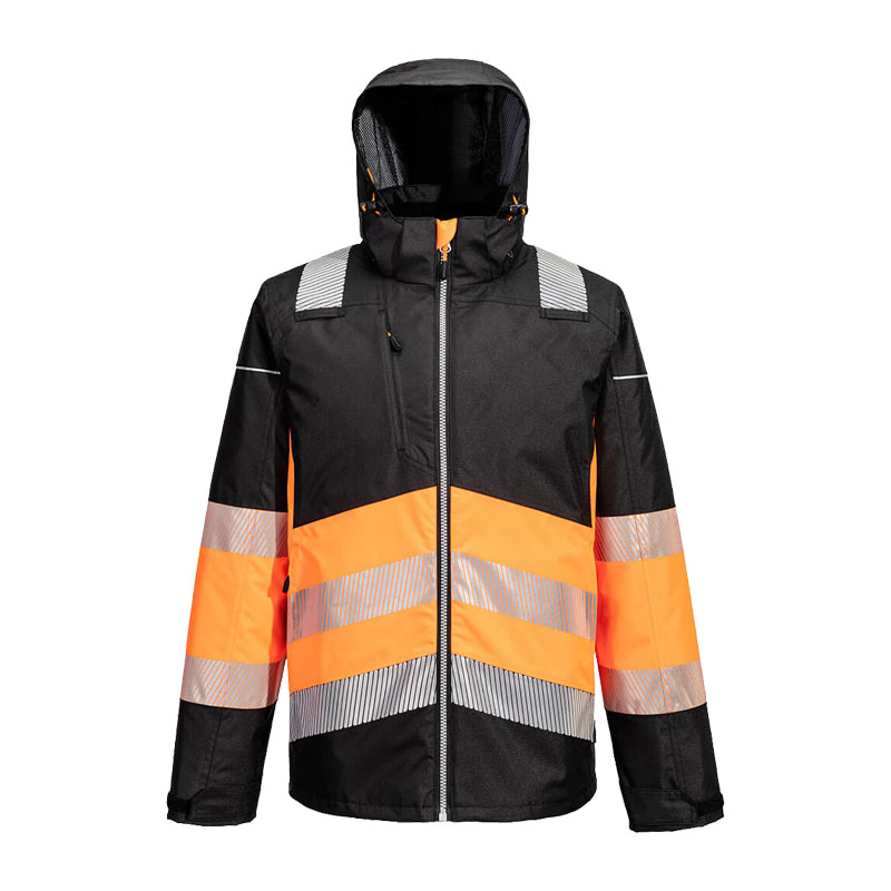 PortWest PW364 Hi-Vis Winter Jacke Klasse 1