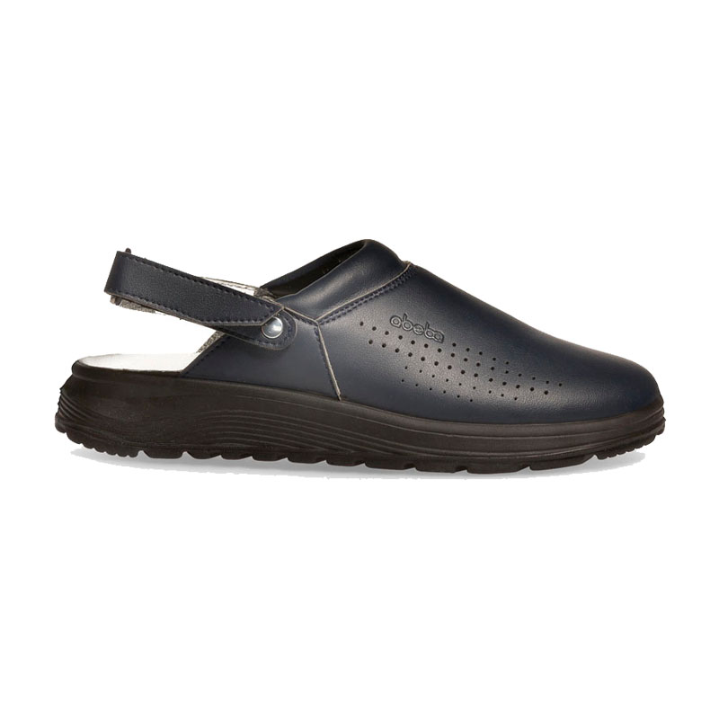 Abeba 845018 Active OB Clog perforiert mit Fersenriemen | Microfaser