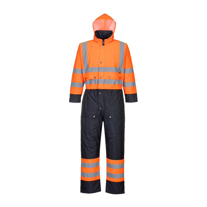 PortWest S485 Winter Warnschutz Overall gefüttert nach EN 342