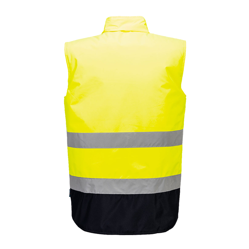 PortWest S267 Warnschutz Winter Weste kontrast Klasse 2