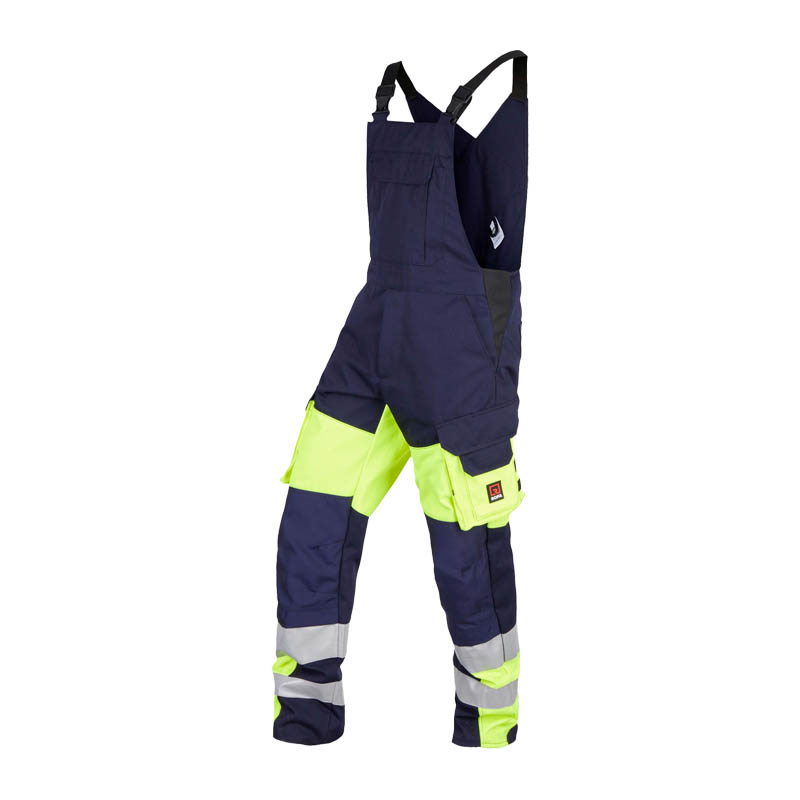 Rofa TEAMWORK HI-VIS 2500 Warnschutz Latzhose