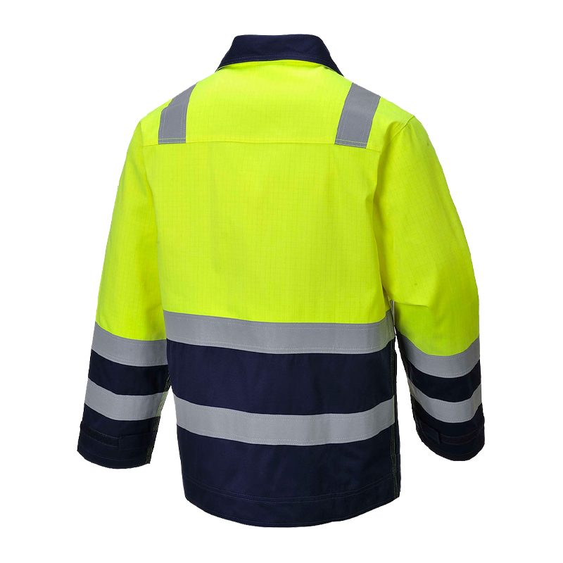 PortWest MV25 MultiNorm Warnschutz Jacke inhärent flammhemmend