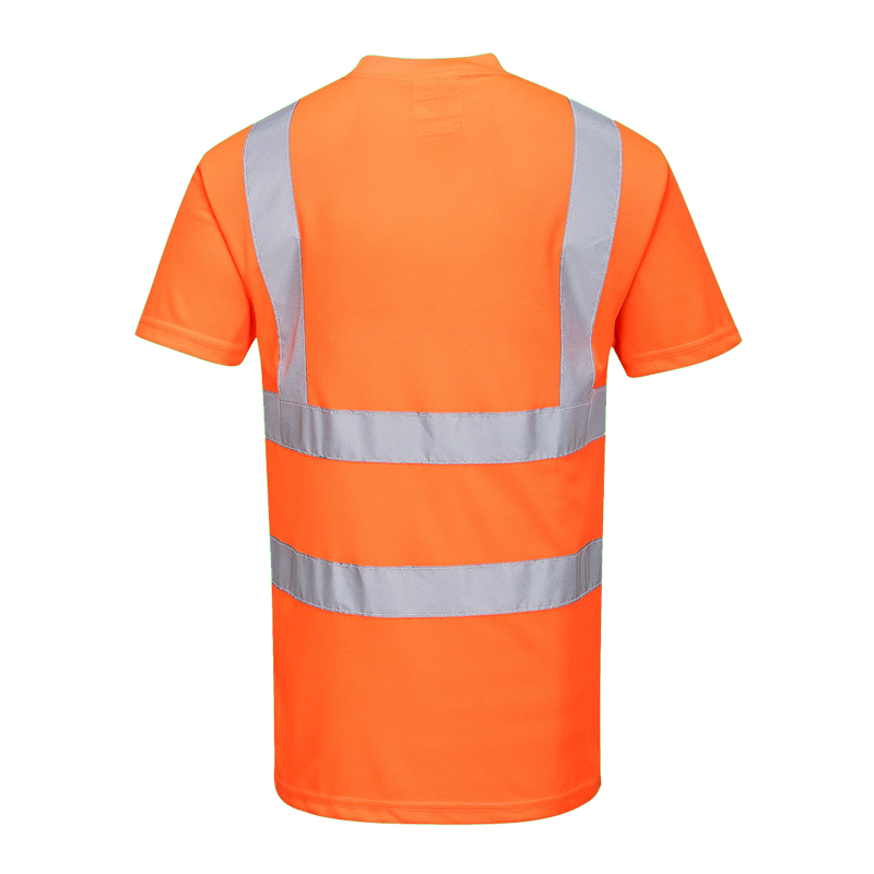 PortWest RT23 günstiges RIS Warnschutz T-Shirt Klasse 2