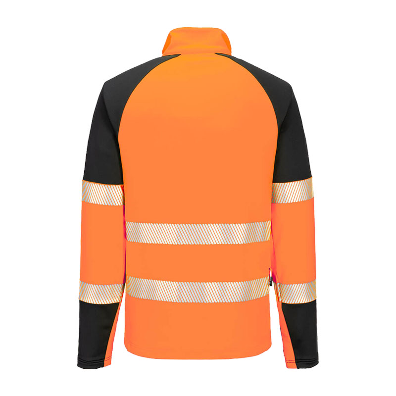 PortWest T172 Hi-Vis Sweat Shirt Troyer 1/4 RV
