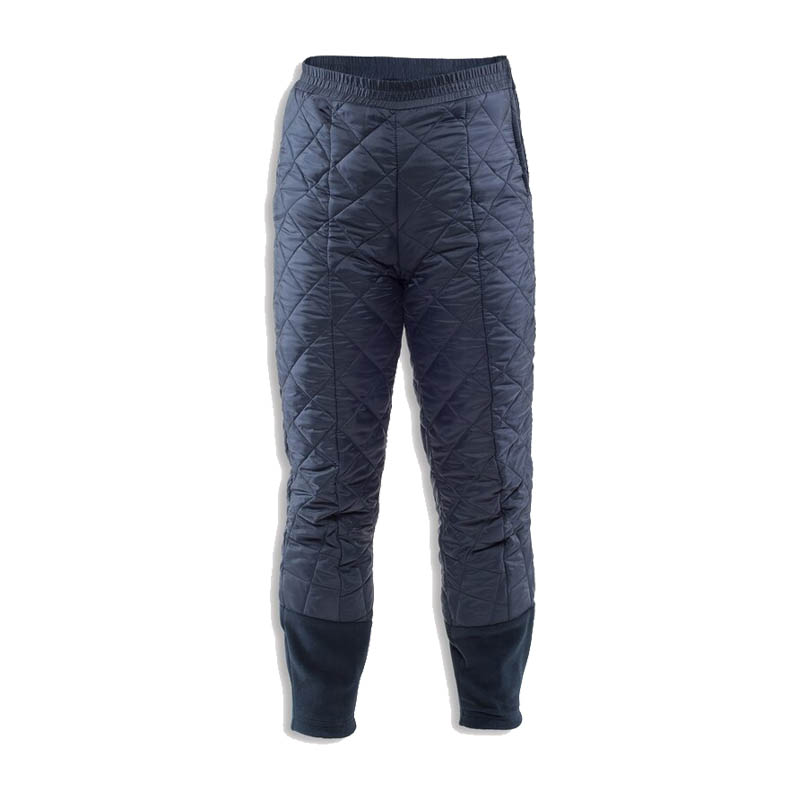 TEMPEX THERMO ErgoPlus Damen Hose von HB Protective Wear, dunkelblaue gesteppte Thermohose mit Fleece-Beinabschlüssen für Kühlhäuser und kühle Arbeitsumgebungen
