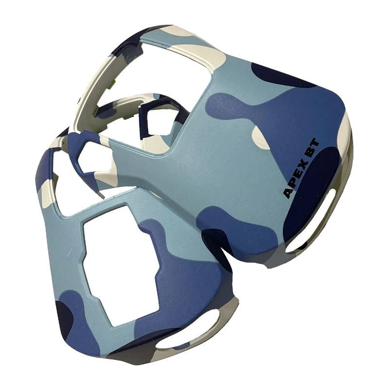 Wolf Protection Apex PT Schutzhülle für Controller, zweiteiliges Cover im blauen Camouflage-Design