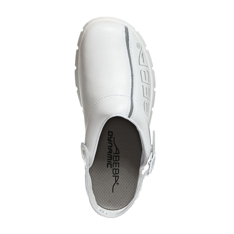 Abeba 7310 Dynamic OB Clog für Medizin & Pflege | Glattleder