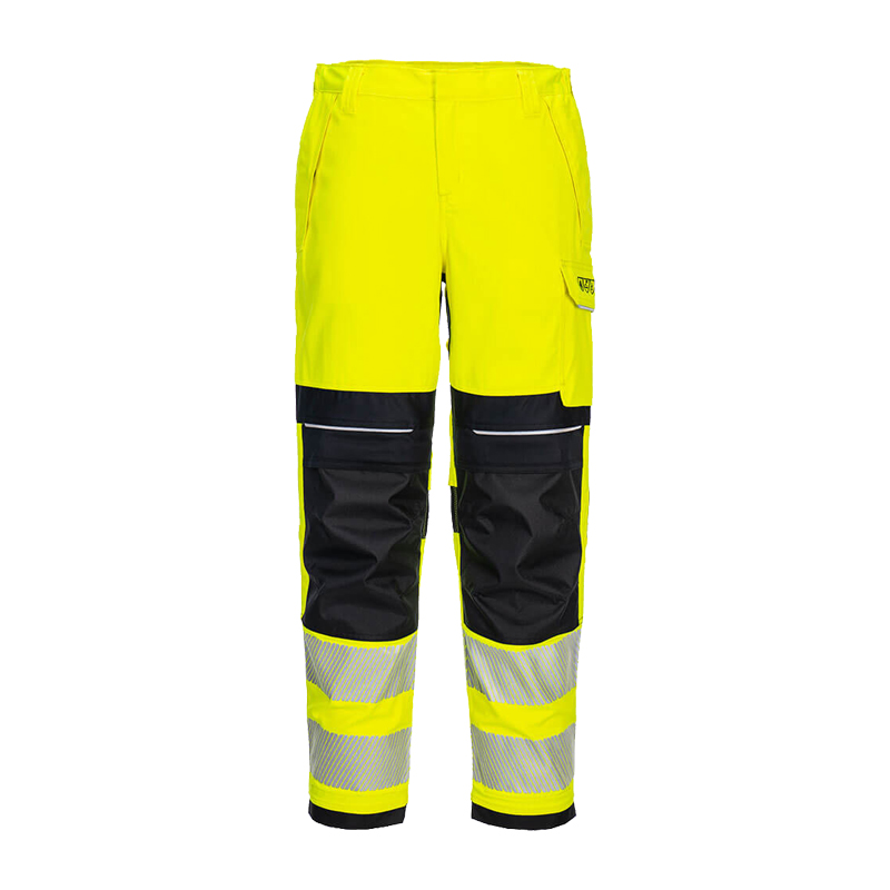 PortWest FR409 MultiNorm FR Damen Warnschutz Hose mit Stretch