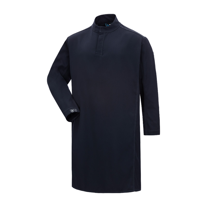 HB ComFlex Aramid Schweisser Ärmelschürze Klasse 2 von HB Protective Wear, dunkelblau, mit langen Ärmeln, flammhemmend für Schutz vor Hitze, Flammen und Funken