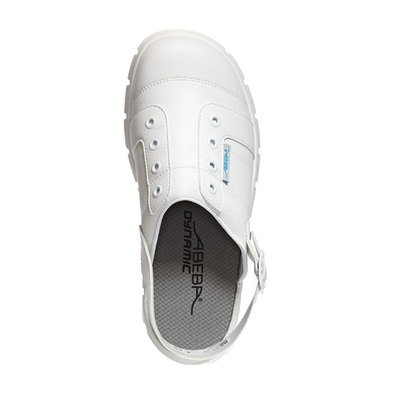 Abeba 7332 Dynamic OB Clog mit Fersenriemen | Microfaser