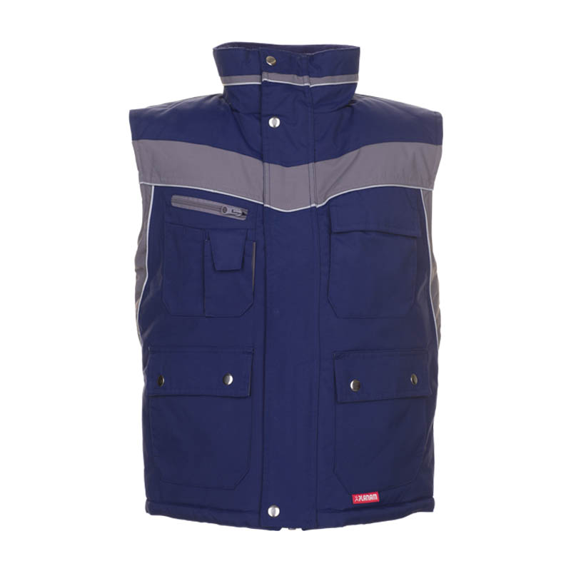 Planam Plaline Winter Weste mit Reflexbiesen