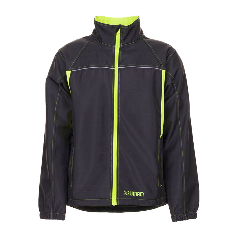 Planam Basalt Neon Softshell Jacke