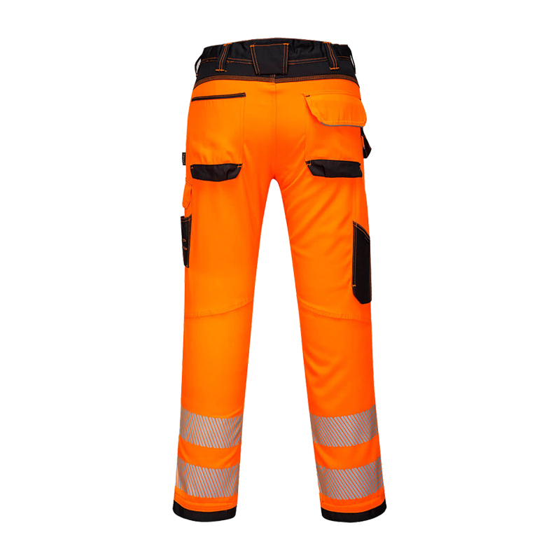 PortWest PW385 Stretch Damen Warnschutz Hose feminin geschnitten