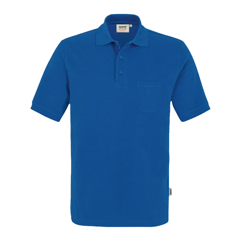Hakro 812 Pocket Polo-Shirt Comfort Fit verstärkte Baumwolle | 1/2 arm