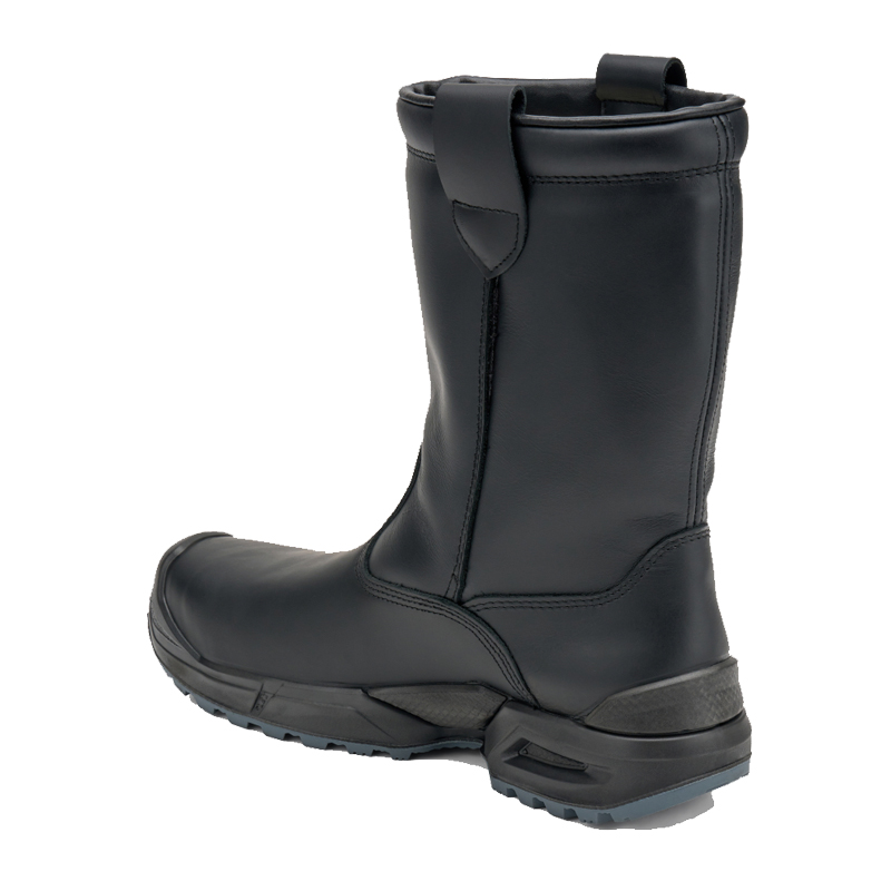 Giasco 3Ultra Rubber Winter New Sicherheitsstiefel S7S aus schwarzem wasserabweisendem Leder, hoher Winter-Arbeitsstiefel mit robuster 3ULTRA-RUBBER-Sohle für Kälte und Nässe