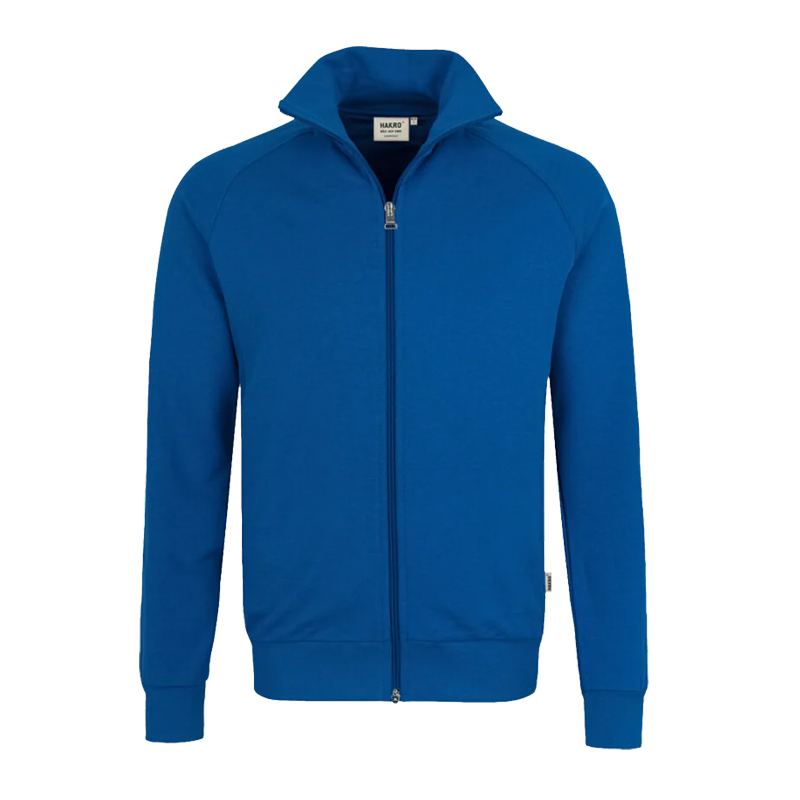 Hakro 606 PREMIUM Sweat-Jacke Comfort Fit aus Baumwolle