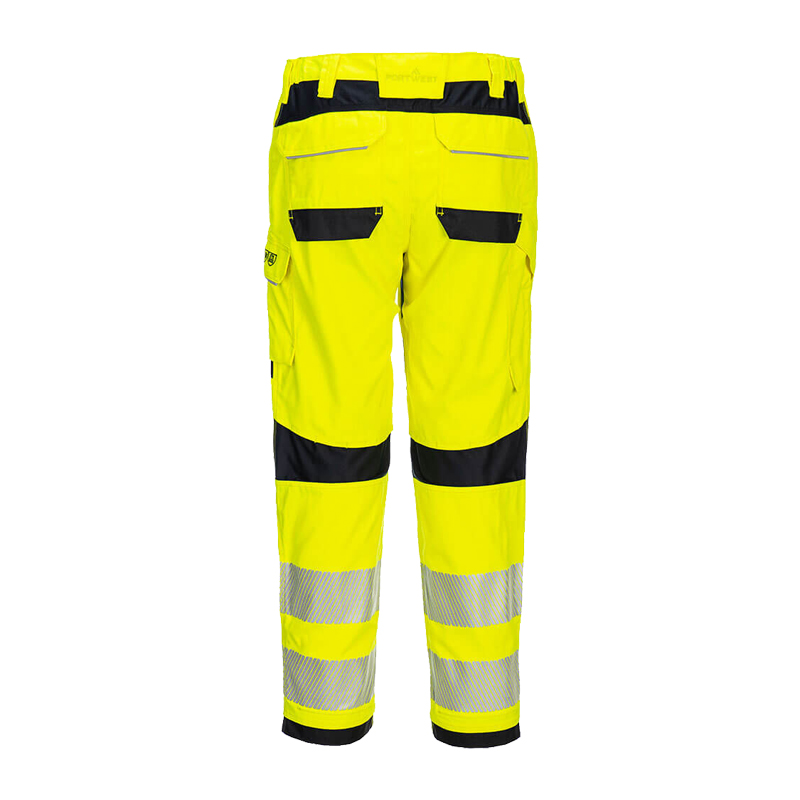 PortWest FR409 MultiNorm FR Damen Warnschutz Hose mit Stretch