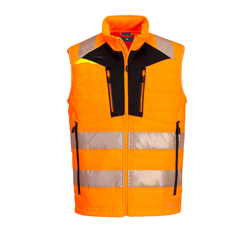PortWest DX479 Warnschutz Softshell Winter Weste Klasse 2