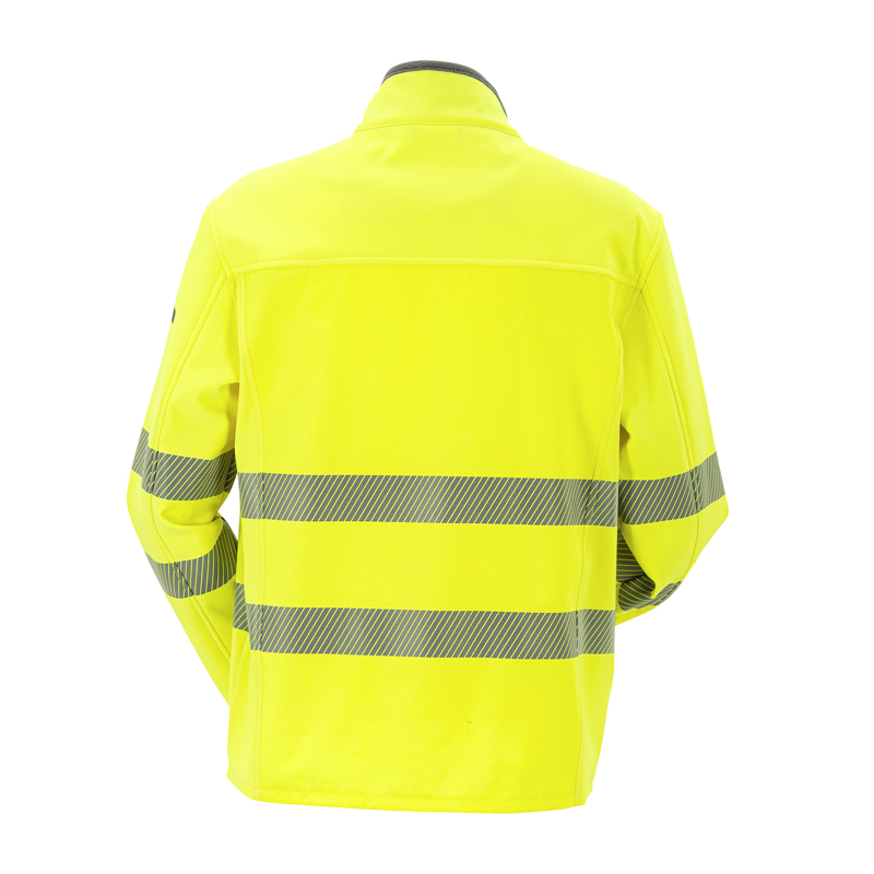 Planam Norit Pure Warnschutz SoftShell Jacke mit Stretch