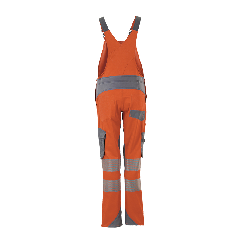 Planam Norit Damen Warnschutz Latzhose mit Stretch