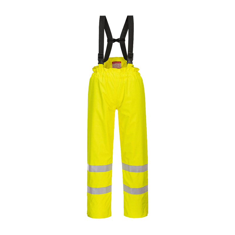 PortWest S781 MultiNorm Warnschutz Regen Hose gefüttert