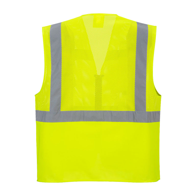 PortWest C496 Warnschutz Meshair Weste Madrid