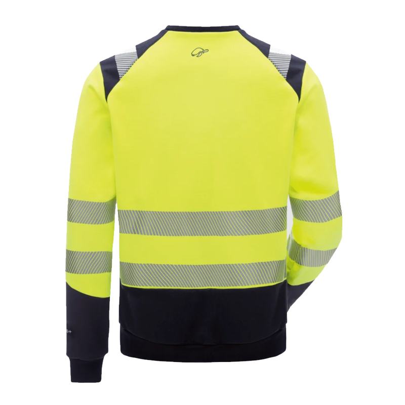Flammhemmendes Warnschutz Sweat-Shirt | Störlichtbogen Klasse 2