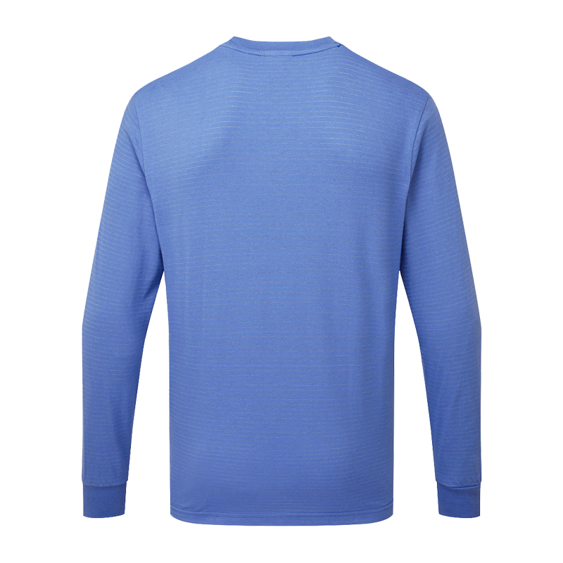 PortWest AS22 Antistatik ESD T-Shirt langarm für EPA Bereiche
