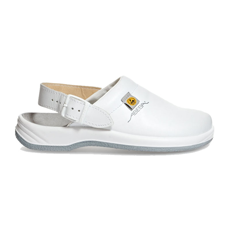 Abeba 38200 Arrow ESD OB Clog für Medizin & Labor | weiß