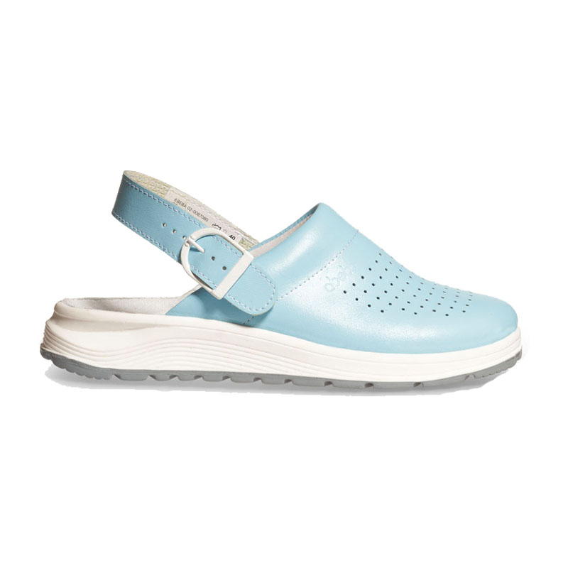 Abeba 87050 Active OB Slipper aus Leder | Glattleder