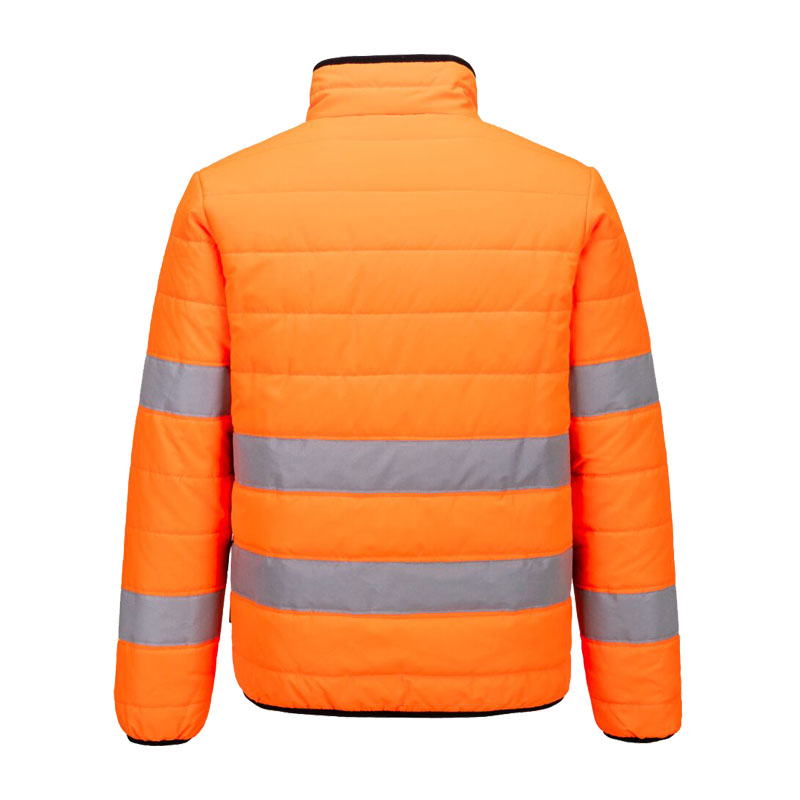PortWest S617 Hi-Vis Warnschutz Stepp Jacke