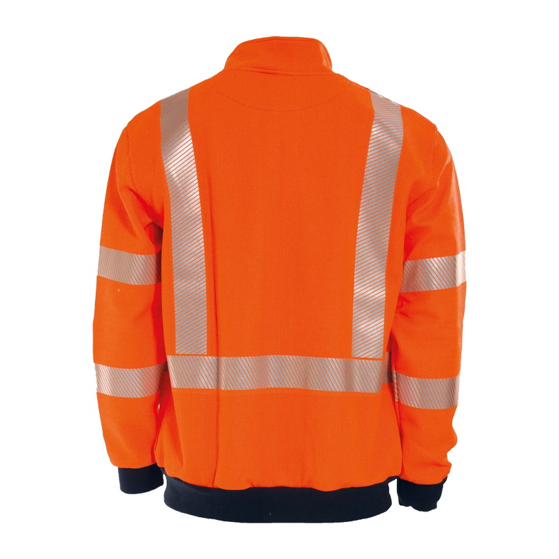 Tranemo Cantex FR Hi-Vis MultiNorm Sweat-Shirt 1/1 arm metallfrei | 508889