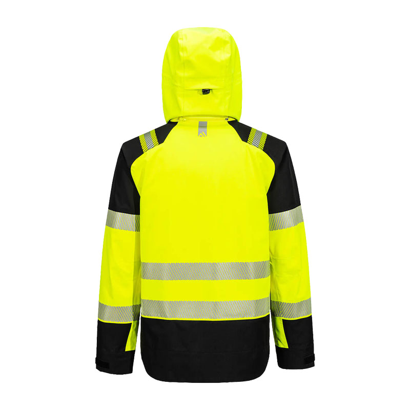 PortWest T161 Hi-Vis Schlupf Regen Jacke Klasse 2