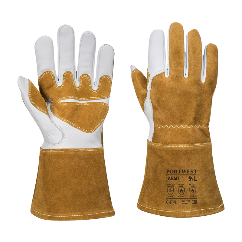 PortWest A540 Ultra Schweisser Handschuhe Fleece gefüttert