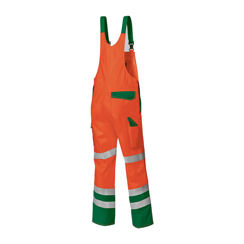 BP 2011 Warnschutz Comfort Latzhose mit Knietaschen