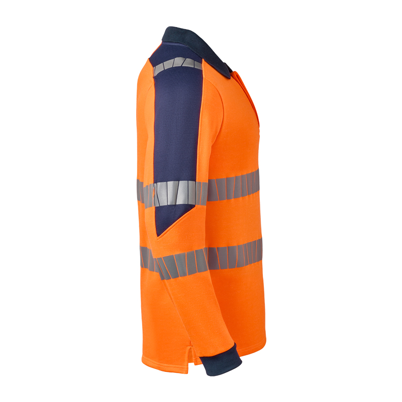 HaVeP 10104 MultiNorm Hi-Vis Warnschutz Sweat-Shirt inhärent