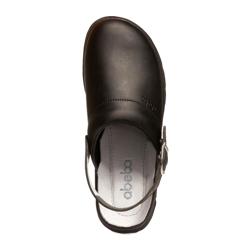 Abeba 877031 Active OB Clog mit Fersenriemen | Microfaser
