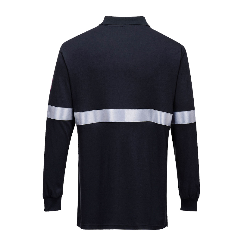 PortWest FR03 MultiNorm Polo Shirt langarm inhärent flammhemmend