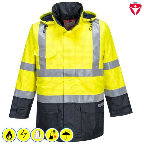 BizFlame MultiNorm Regenjacke S770 Wetterschutzkleidung