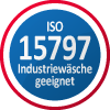 Industriewäsche geeignet nach EN ISO 15797 - genormtes Testverfahren für die Waschbeständigkeit von Berufsbekleidung